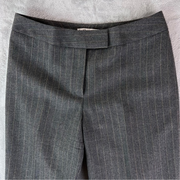 Pendleton 100% Virgin Wool Dress Pants Women's Size 4 Grey Business Preppy - Picture 2 of 13